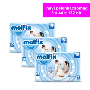 Molfix Havi pelenkacsomag Jumbo (5-ös) 11 - 18 kg