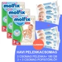 Kép 1/2 - Molfix Havi pelenkacsomag Pants, 3+3 csomag sensitive popsitörlővel! (3-as) 6 - 11 kg